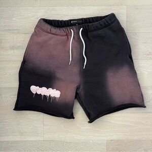 Purple Brand Heavy Fleece Shorts - Size Medium